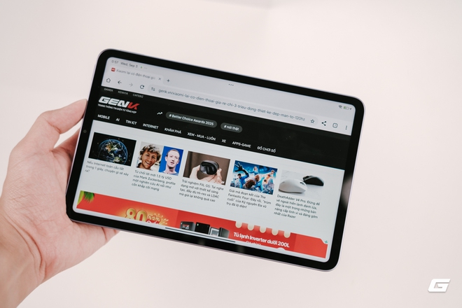 Trên tay "iPad mini" của Xiaomi: Nhỏ gọn, hiệu năng cực mạnh, có màn hình 165Hz siêu mượt, giá chỉ 10 triệu đồng nhưng trải nghiệm vẫn không bằng "Táo"- Ảnh 9. Trên tay "iPad mini" của Xiaomi: Nhỏ gọn, hiệu năng cực mạnh, có màn hình 165Hz siêu mượt, giá chỉ 10 triệu đồng nhưng trải nghiệm vẫn không bằng "Táo"- Ảnh 9.