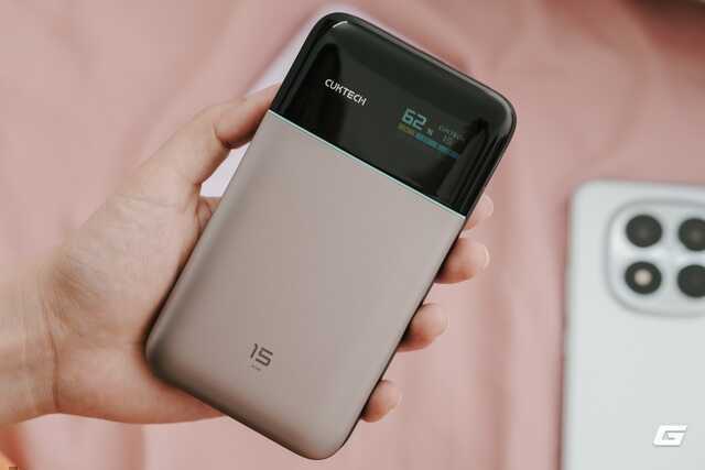Trên tay "đồ chơi" mới của Xiaomi: Pin dự phòng Cuktech 15 Air, công nghệ silicon-carbon giờ có ở khắp mọi nơi!- Ảnh 3. Trên tay "đồ chơi" mới của Xiaomi: Pin dự phòng Cuktech 15 Air, công nghệ silicon-carbon giờ có ở khắp mọi nơi!- Ảnh 3.