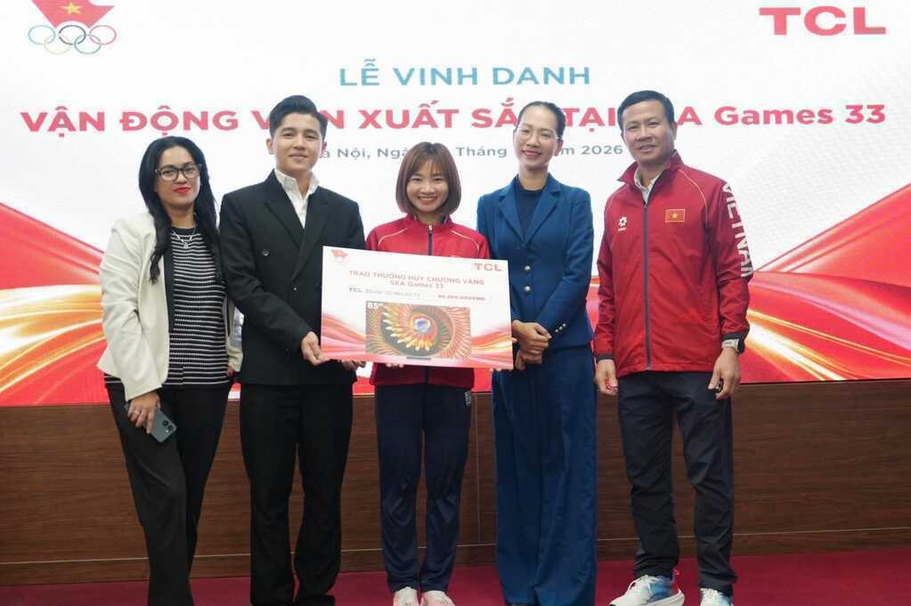TCL đồng hành cùng thể thao Việt Nam tại SEA Games 33 và mở rộng sang Para Games 2026
