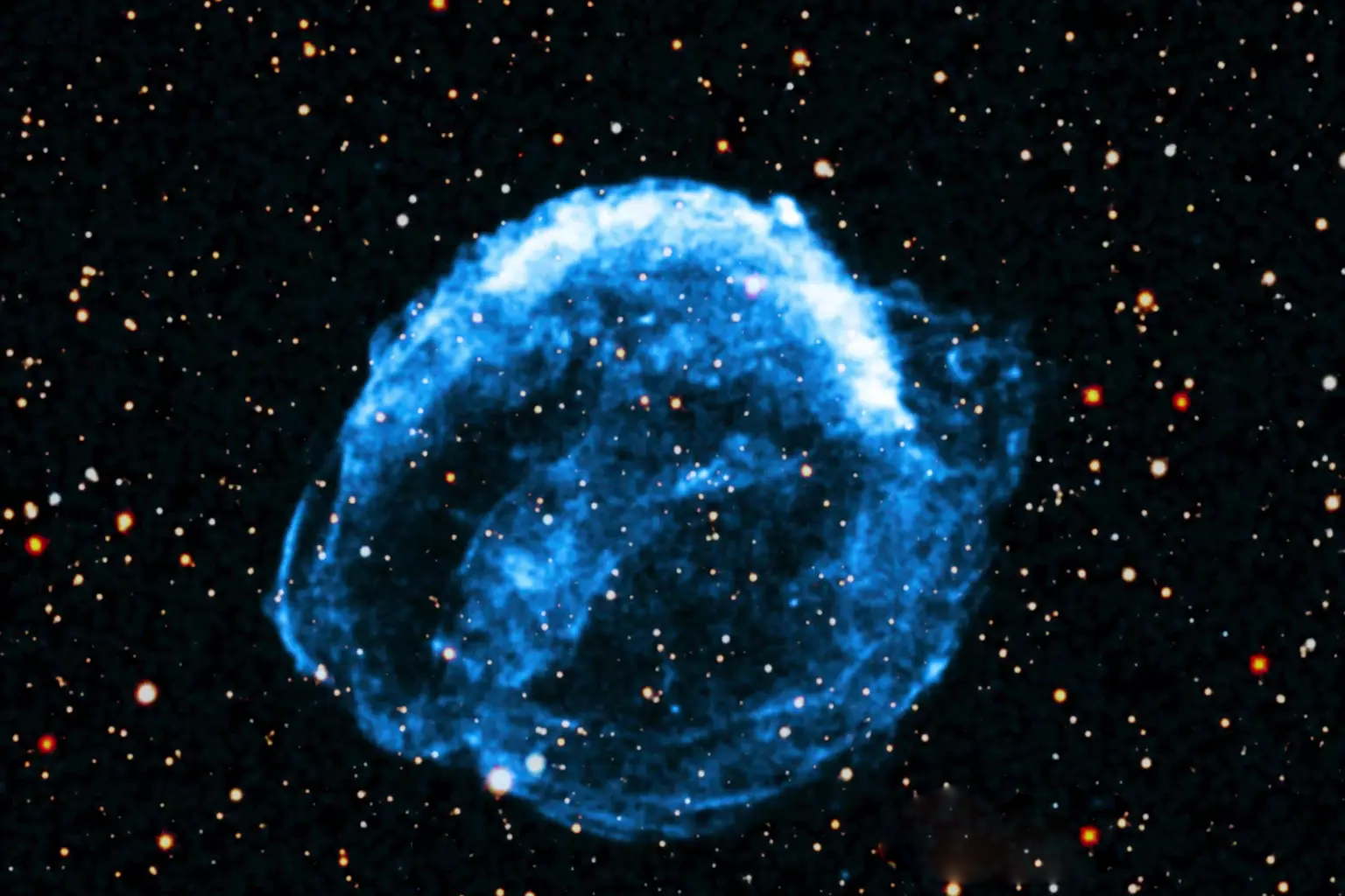 Cái chết dữ dội của một ngôi sao: Những khoảnh khắc choáng ngợp ‘đổ nát vũ trụ’