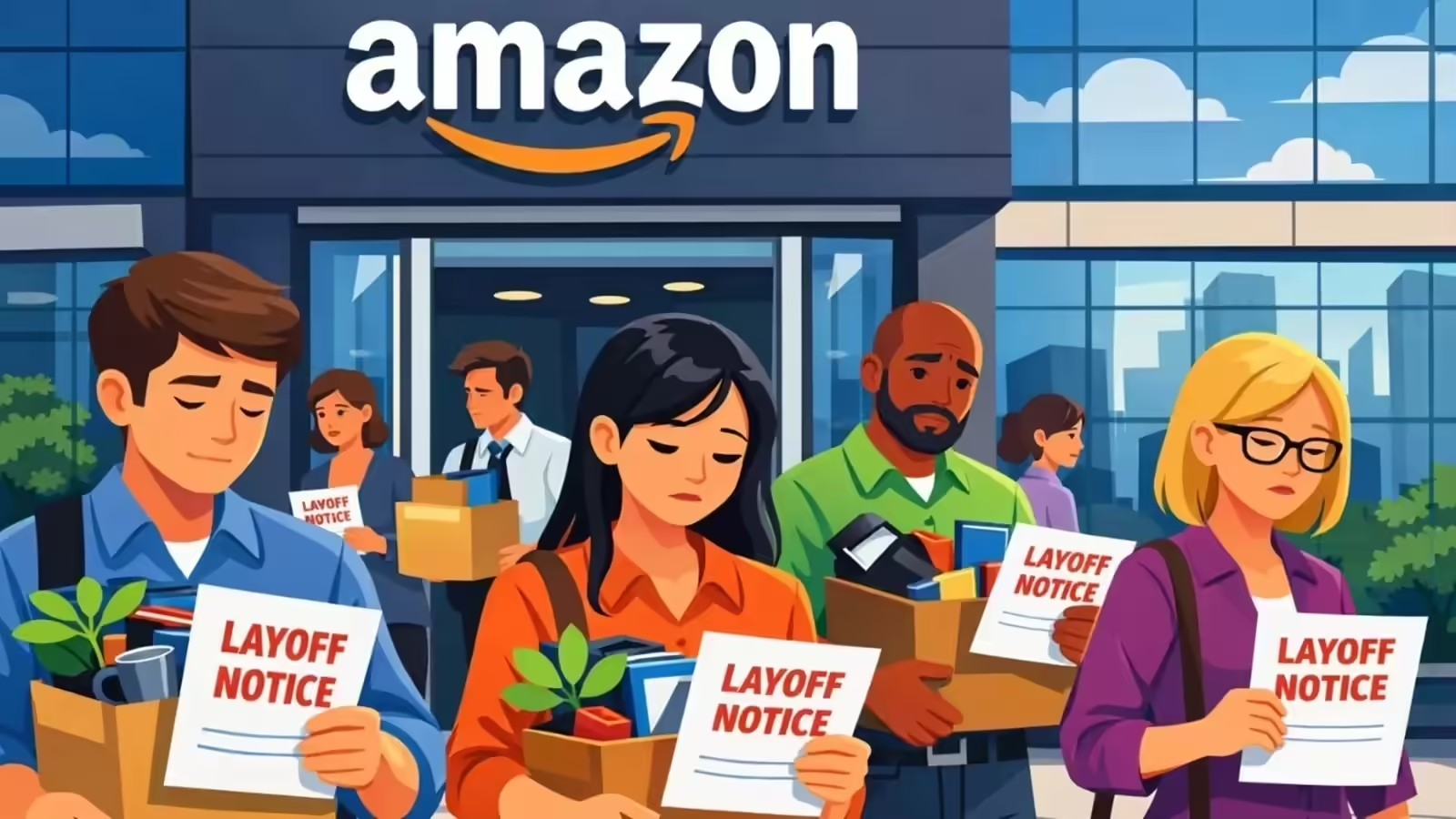 Amazon sa thải 16.000 nhân viên