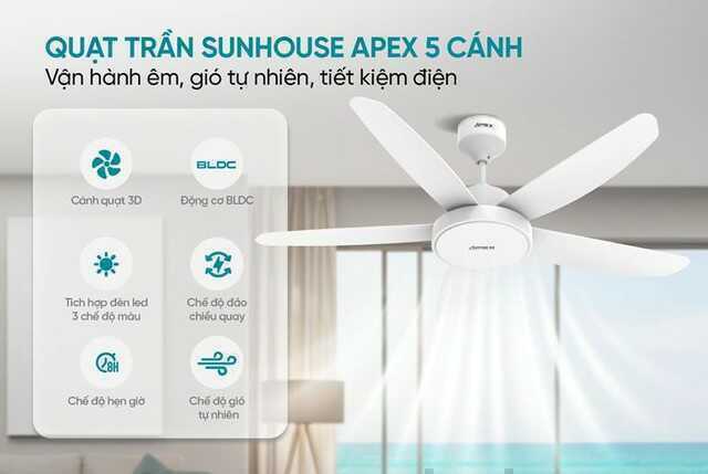 Quạt trần Sunhouse Apex xuất sắc giành chiến thắng tại Tech Awards 2025 - Ảnh 2.