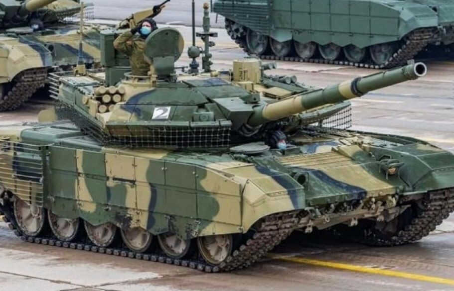 Xe tăng T-90M được trang bị công nghệ Arena-M chống drone: ‘Quái thú bất khả xâm phạm’