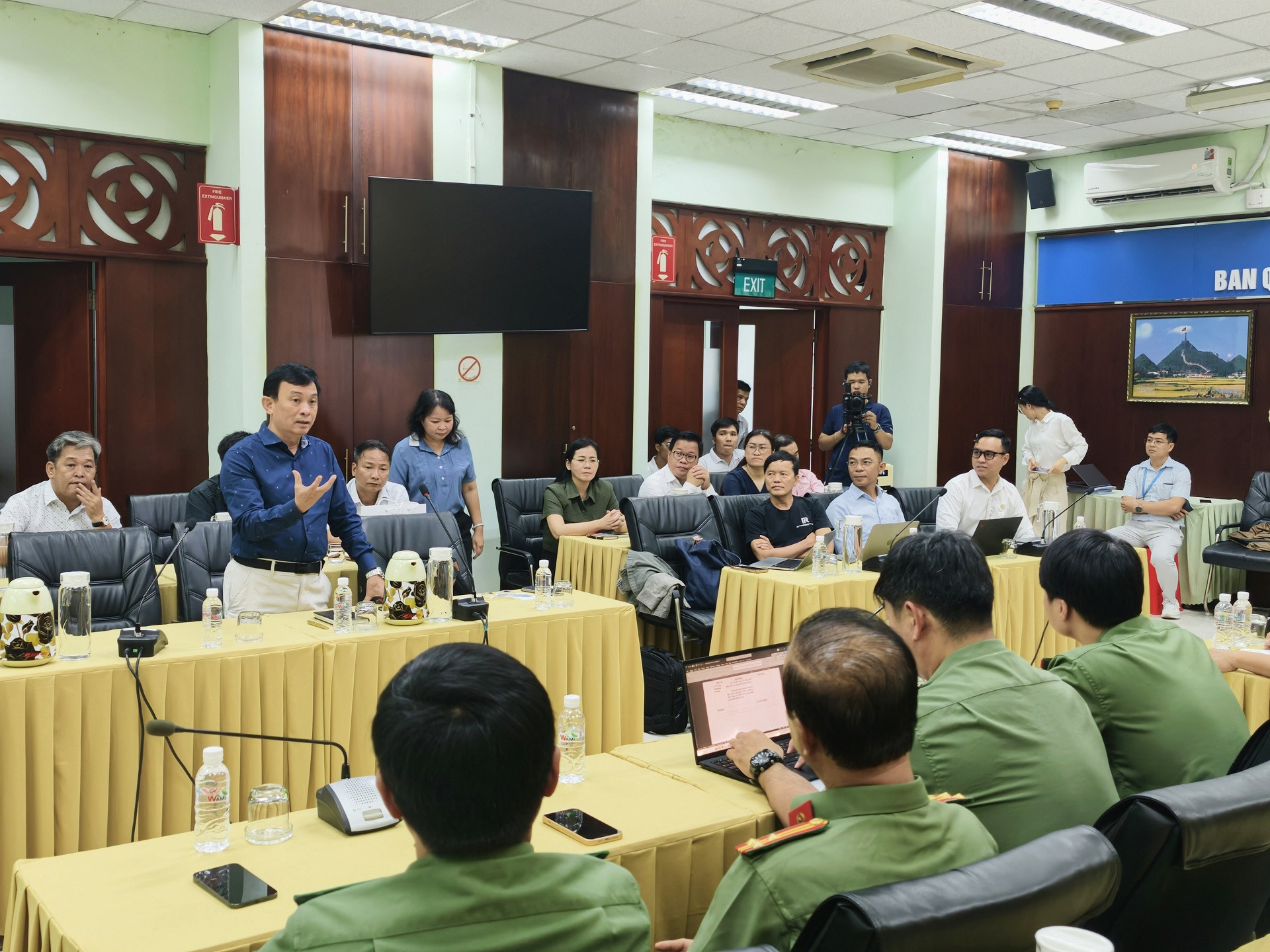 Công an TPHCM khảo sát ứng dụng drone phục vụ công tác bảo đảm an ninh, trật tự