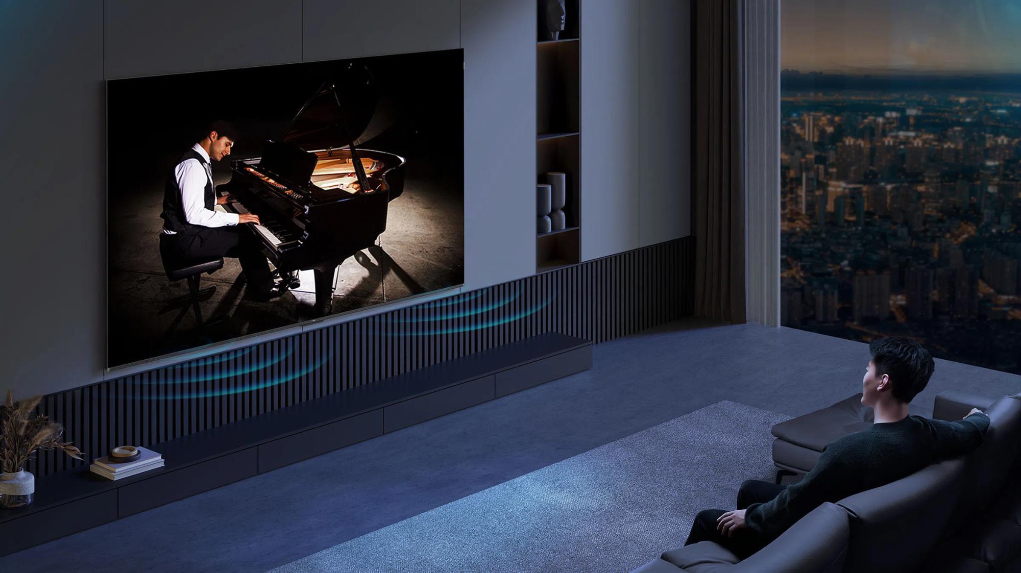 Xu hướng TV 2026: Khi màn hình lớn và công nghệ QD-Mini LED phổ cập phòng khách Việt - Ảnh 2.