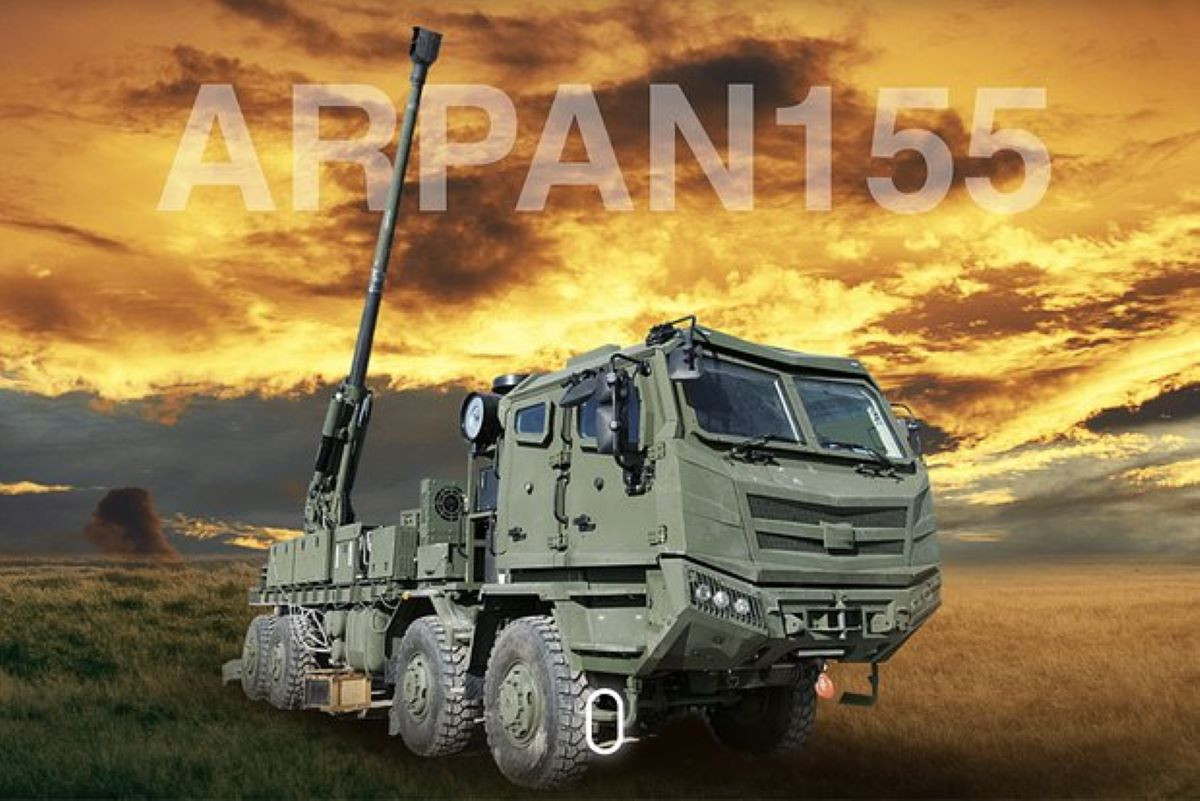 Siêu pháo tự hành Arpan 155 đạt tốc độ bắn kỷ lục, công nghệ số hóa vượt trội