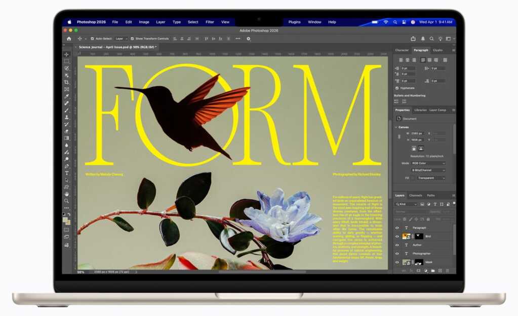 MacBook Air M5 mới có dung lượng lưu trữ gấp đôi, hỗ trợ Wi-Fi 7