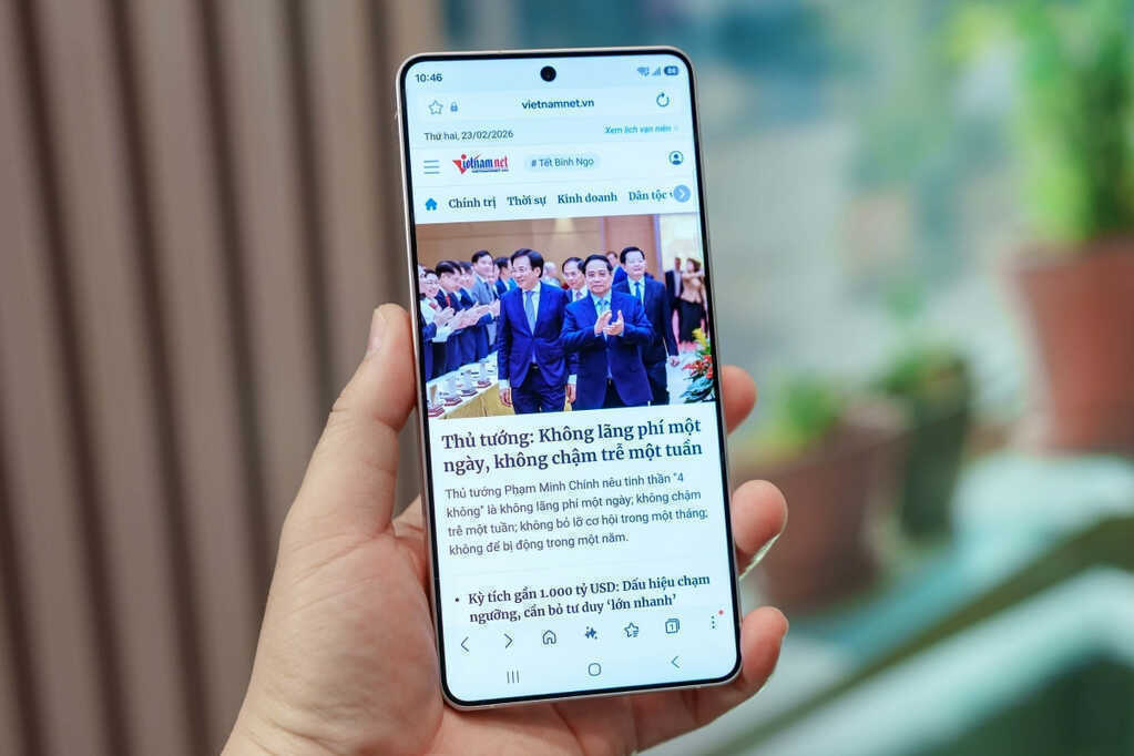 Ảnh thực tế Samsung Galaxy S26 Ultra vừa ra mắt