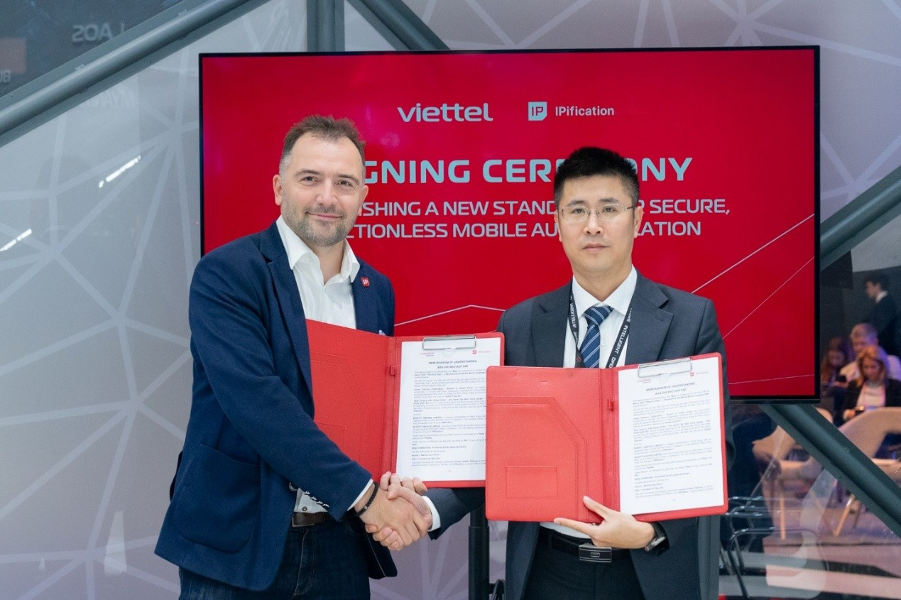 Viettel Telecom hợp tác IPification thúc đẩy xác thực di động an toàn thế hệ mới