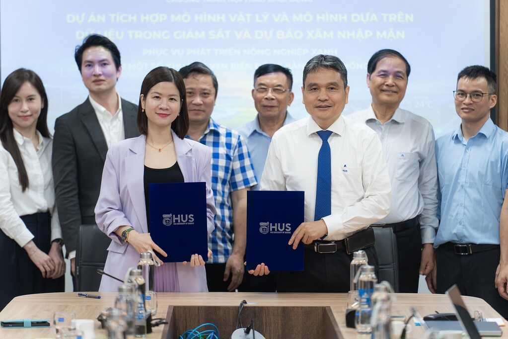 VinFuture kích hoạt “lá chắn số” chống xâm nhập mặn tại Đồng bằng sông Hồng