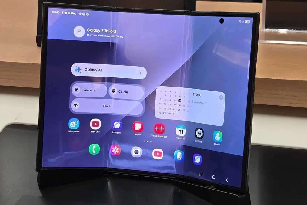 Galaxy Z TriFold bất ngờ tái xuất: Samsung đang ấp ủ 'cú nổ' lớn tiếp theo?
