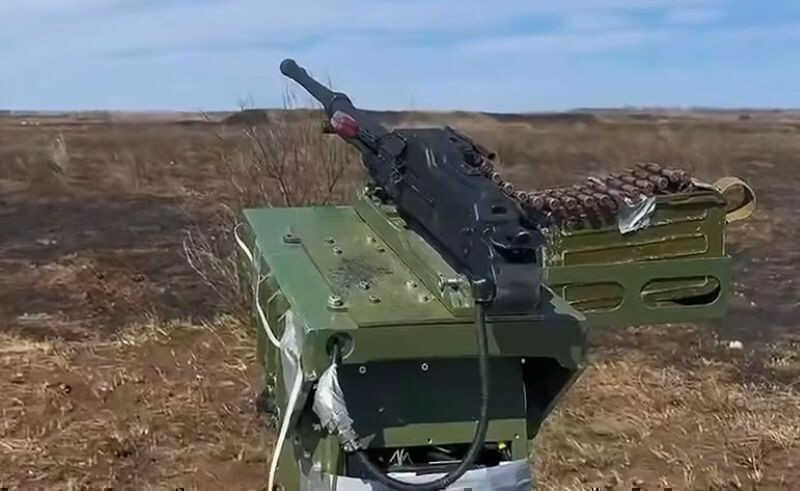Nga thử nghiệm ‘sát thủ AI’ modul turret robot PKM tự động bắn hạ loạt drone cảm tử