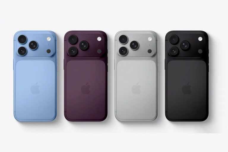 Lộ diện 4 màu sắc trên iPhone 18 Pro Max