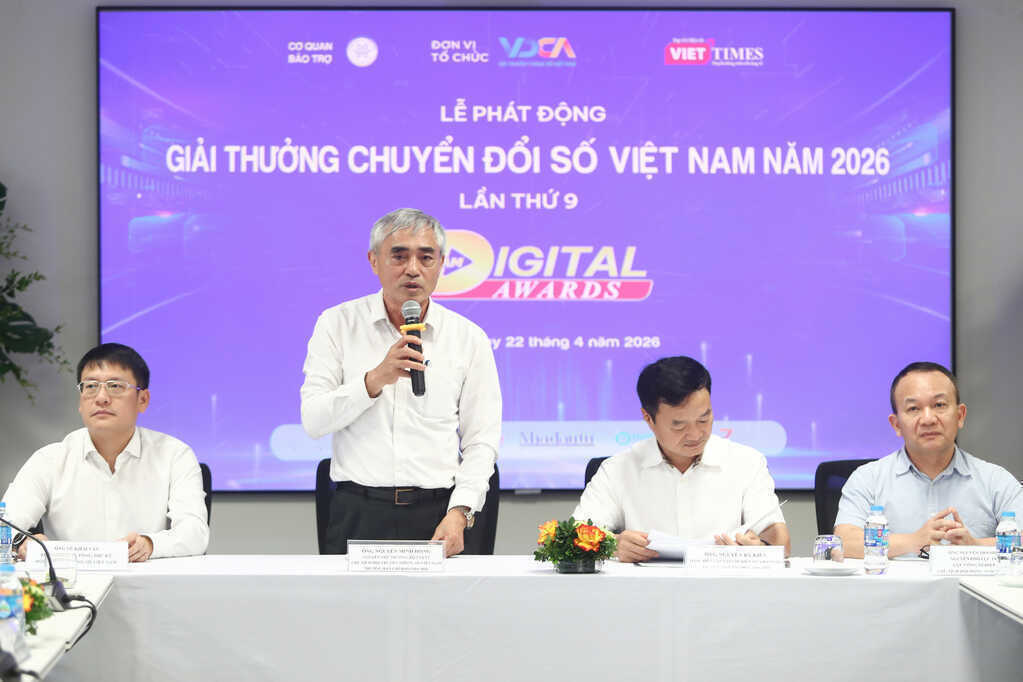 Giải thưởng Chuyển đổi số Việt Nam 2026 tôn vinh các mô hình có kết quả cụ thể