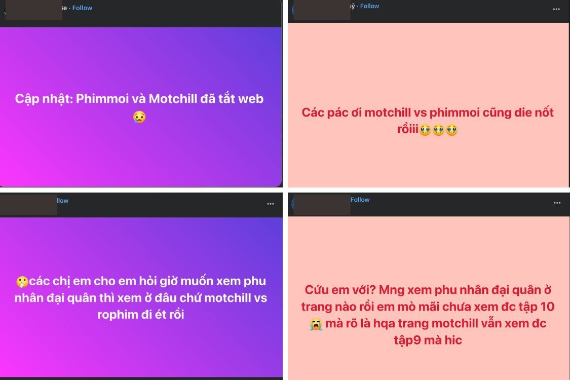 Motchill, Phimmoi sập sau làn sóng truy quét, người trẻ dần rời web lậu