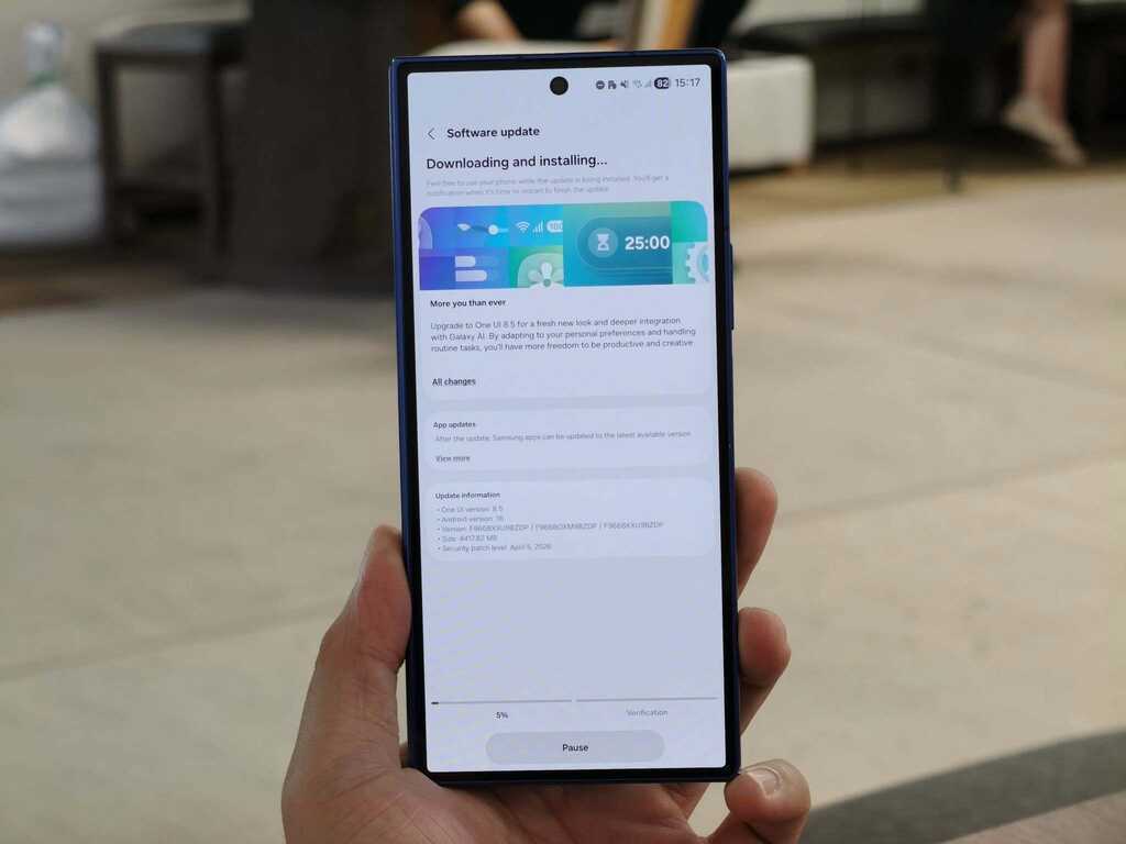Người dùng Samsung được cập nhật phần mềm One UI 8.5