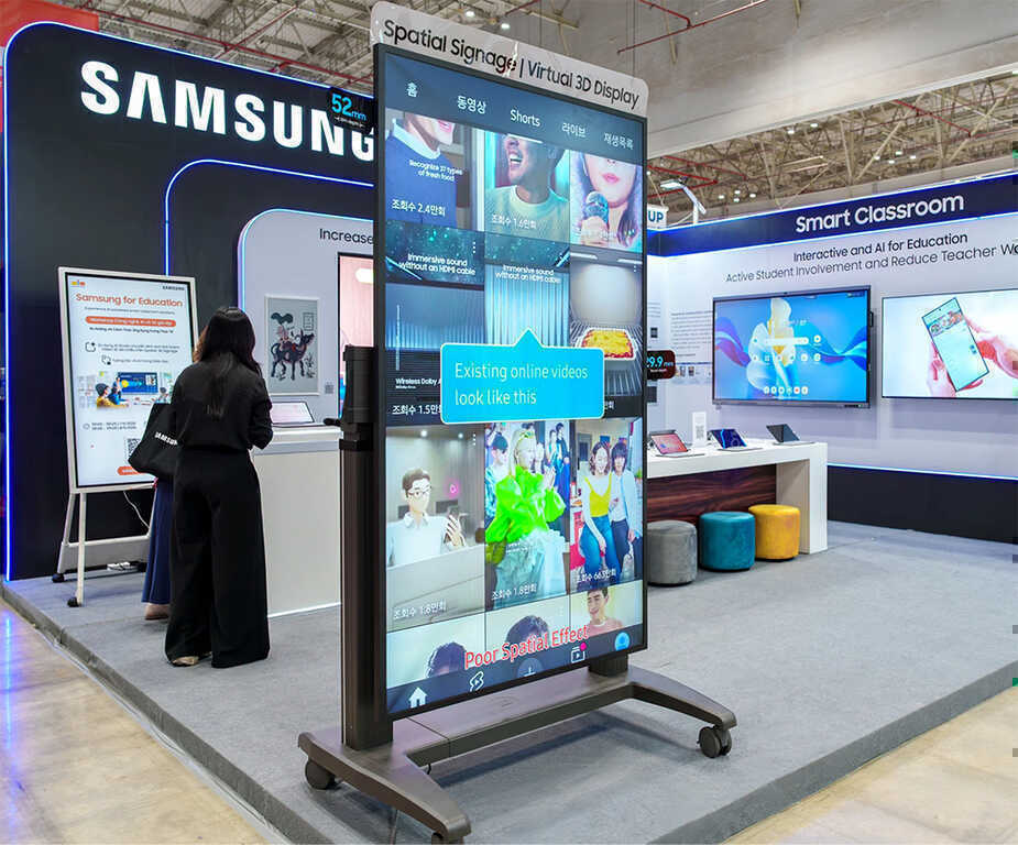 Samsung mang lớp học tương lai đến Education Vietnam 2026 với AI và màn hình 3D không kính