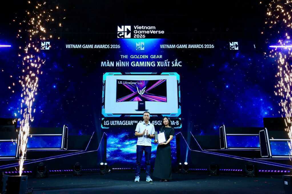 Màn hình LG OLED Gaming 5K2K được vinh danh tại Vietnam Game Awards 2026