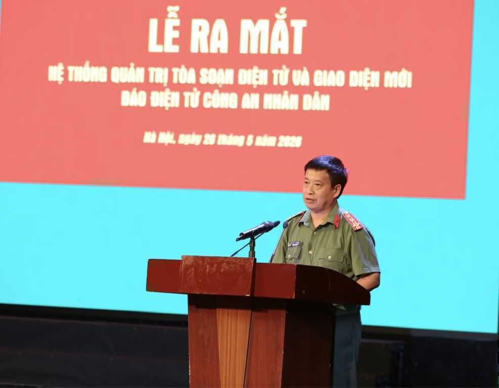 Báo Công an nhân dân ra mắt hệ thống quản trị toà soạn điện tử và giao diện mới
