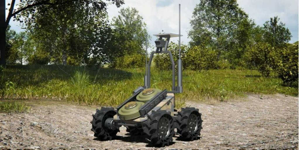 Thách thức mọi hệ thống EW Nga: UGV Gnome Ukraine tích hợp Starlink bất khả xâm phạm