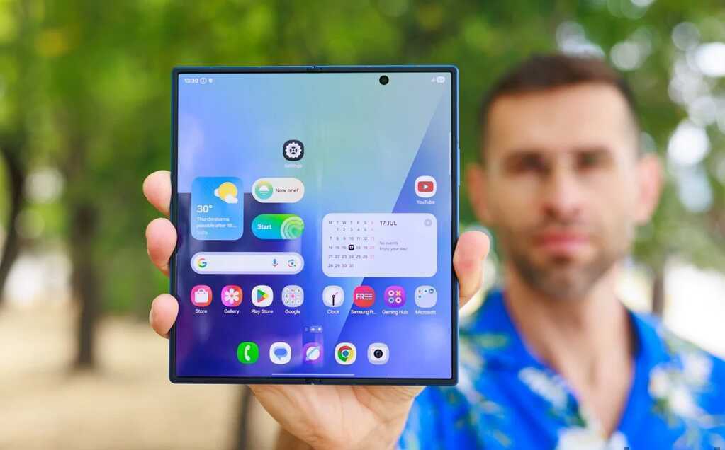 Galaxy Z Fold 8 bất ngờ ‘lột xác’: Nếp gấp vô hình, Samsung tạo ‘bom tấn’?