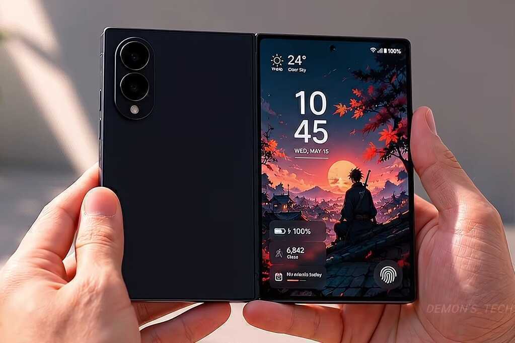 Galaxy Z Fold 8 bất ngờ ‘lột xác’: Nếp gấp vô hình, Samsung tạo ‘bom tấn’?