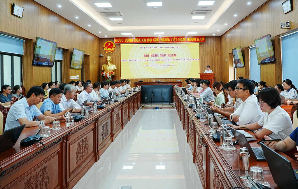 Gia Lai nâng cao năng lực cán bộ, đẩy mạnh kiểm soát thủ tục hành chính