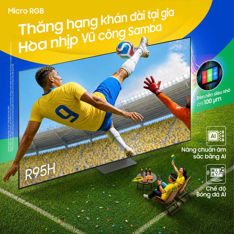 3 công nghệ AI tối ưu trải nghiệm xem World Cup trên Samsung AI TV