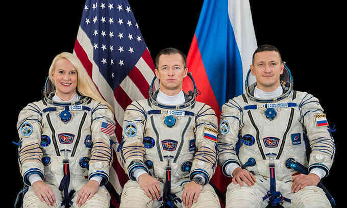 Tàu Nga đưa phi hành gia lên trạm ISS 