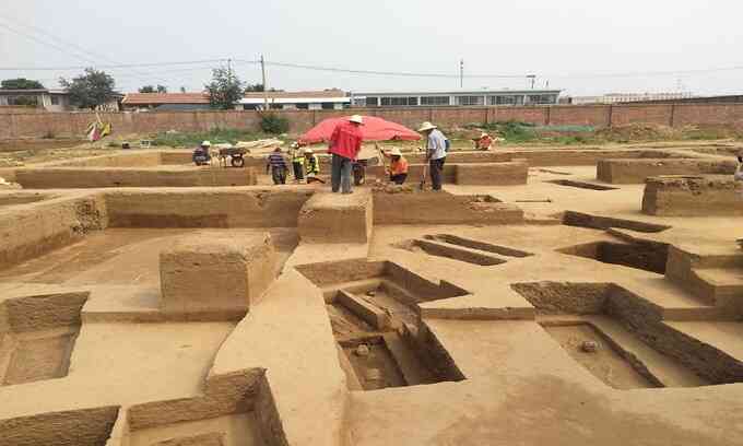 Phát hiện 900 ngôi mộ cổ gần Đại Vận Hà