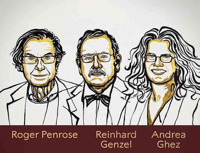 Nghiên cứu về siêu hố đen thắng giải Nobel Vật lý 2020
