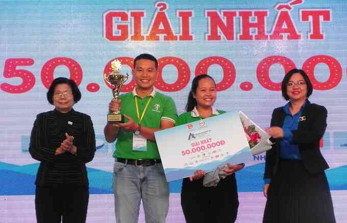 Dự án mật hoa dừa vô địch Khởi nghiệp nông thôn