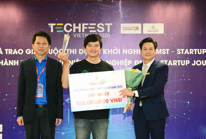 Nền tảng thương mại điện tử nông sản vô địch Startup Hunt 2020