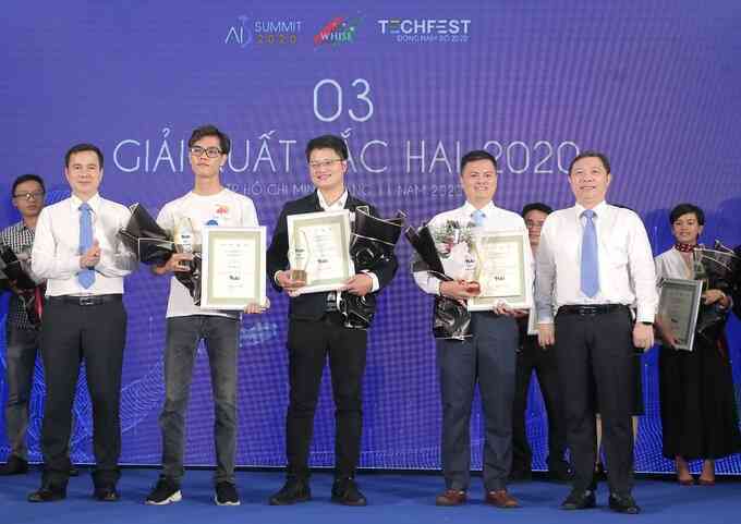 Ba dự án thắng giải ứng dụng trí tuệ nhân tạo TP HCM