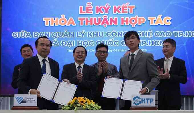 Ba chương trình hợp tác giữa Khu công nghệ cao và ĐH Quốc gia