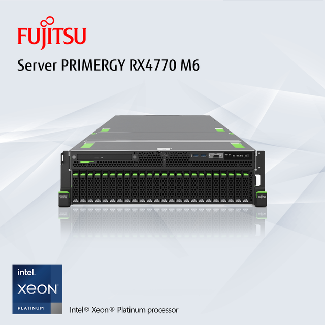 Máy chủ Fujitsu PRIMERGY RX4770 M6, dẫn đầu trong chuyển đổi số