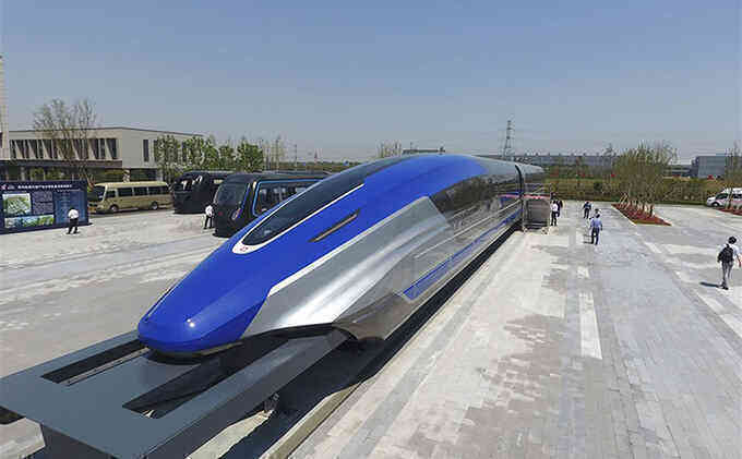 Trung Quốc phát triển tàu đệm từ 600 km/h