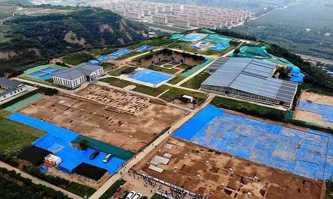 Khai quật cung điện cổ nhất Trung Quốc