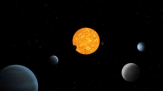 Phát hiện hệ sáu hành tinh có quỹ đạo bị khóa