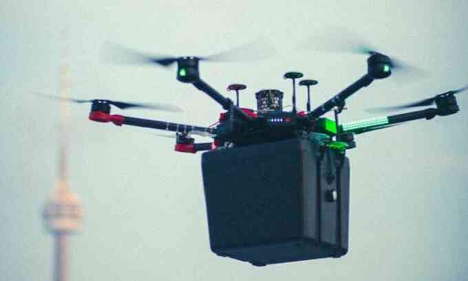 Drone chở phổi cấy ghép tới bệnh viện