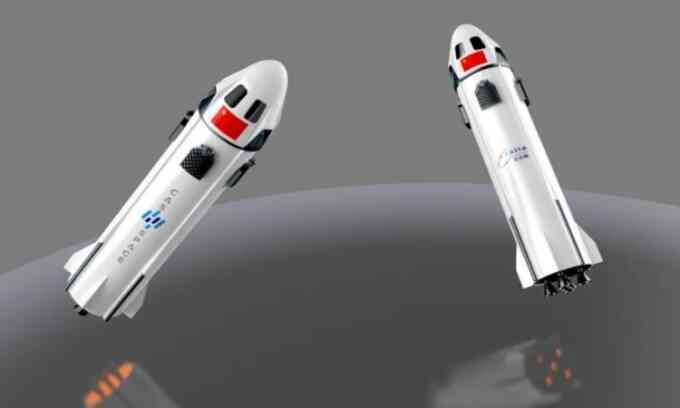 Công ty Trung Quốc thiết kế tên lửa du lịch không gian