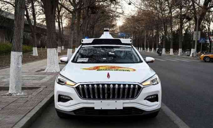 Taxi tự lái bắt đầu hoạt động ở Bắc Kinh