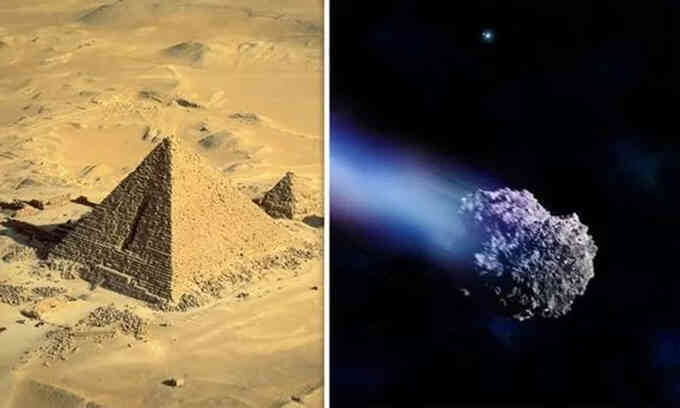 Tiểu hành tinh to bằng Đại kim tự tháp bay qua Trái Đất
