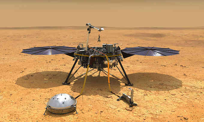 Bụi phủ kín robot thăm dò sao Hỏa của NASA