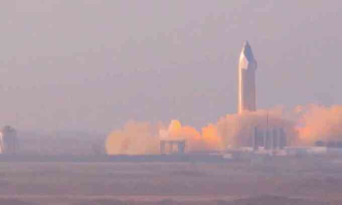 SpaceX khai hỏa tàu Starship SN11 để chuẩn bị bay thử