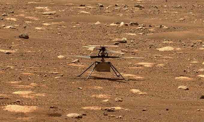 Trực thăng NASA sẽ cất cánh trên sao Hỏa ngày mai