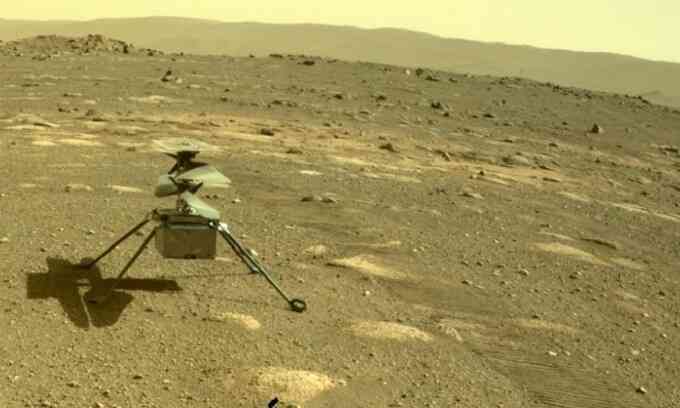 Trực thăng NASA vượt qua đêm lạnh trên sao Hỏa