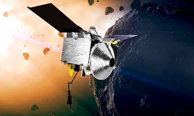 Tàu NASA bay từ tiểu hành tinh về Trái Đất