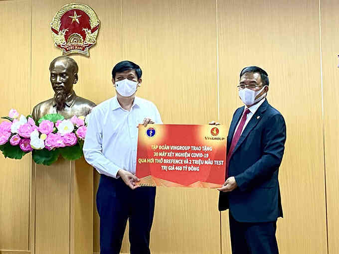 30 máy xét nghiệm Covid-19 qua hơi thở đầu tiên ở Việt Nam