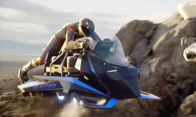 Công ty Mỹ cho đặt trước môtô bay tốc độ 240 km/h